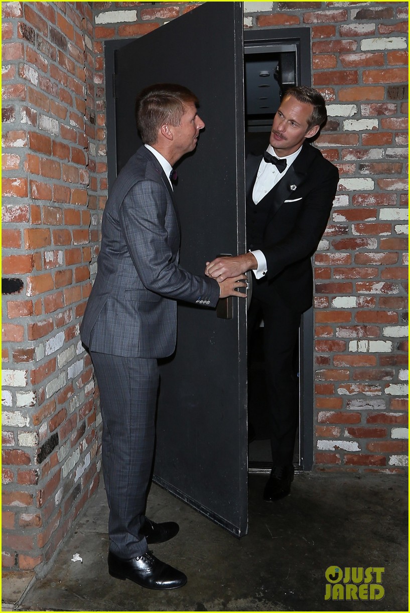 Alexander Skarsgard and Jack McBrayer have been good friends for many years...