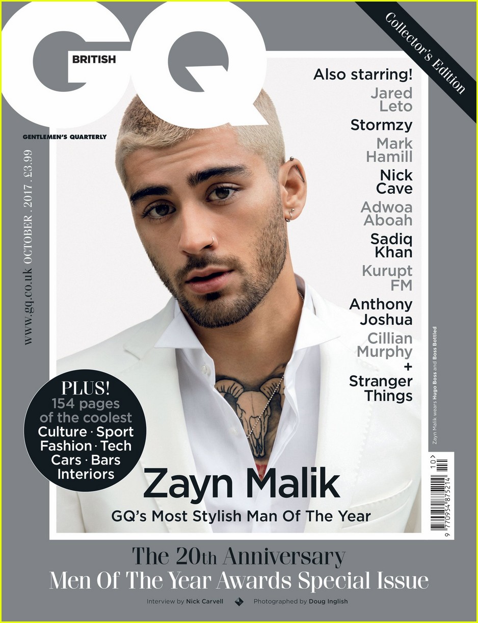 Zayn Malik Named Most Stylish Man Of The Year By British 'GQ' Photo