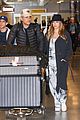 pregnant jessica alba and cash warren touch down in nyc 03