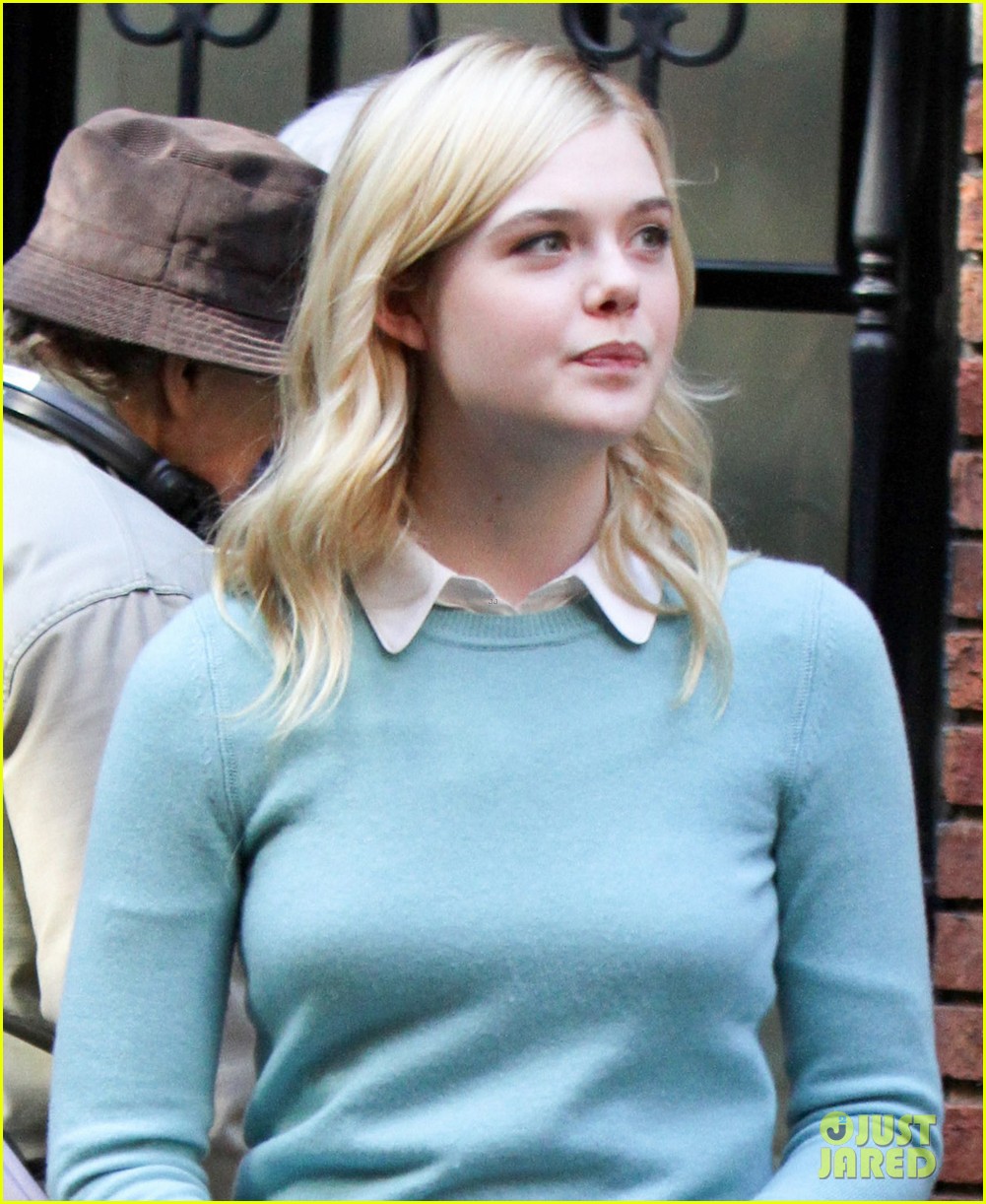 elle fanning jude law and rebecca hall film woody allen movie in nyc 073974728