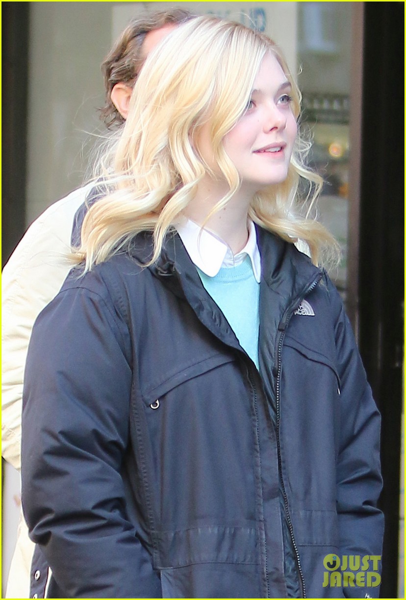 elle fanning jude law and rebecca hall film woody allen movie in nyc 153974736