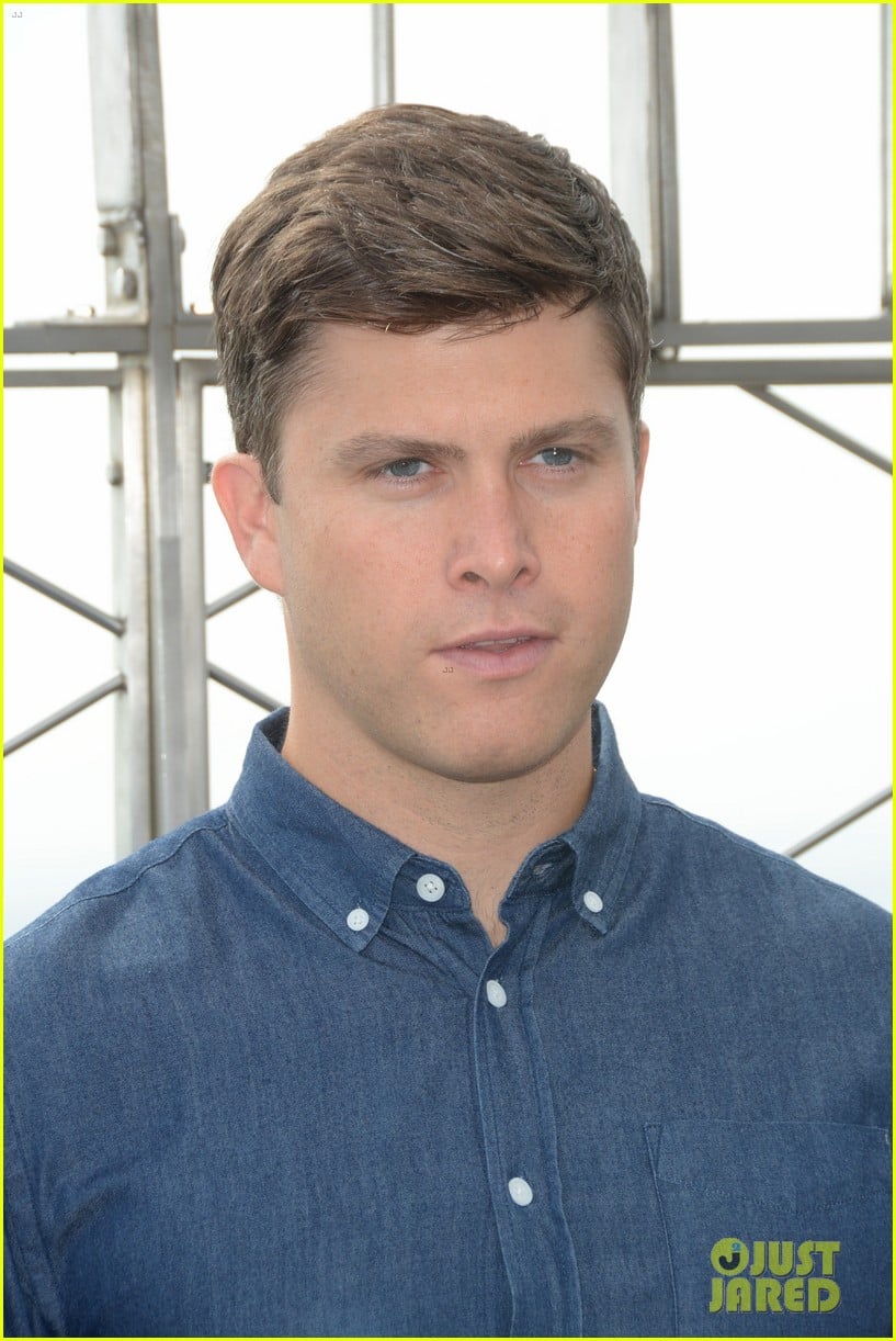 Colin Jost Lights the Empire State Building in NYC!: Photo 3968891