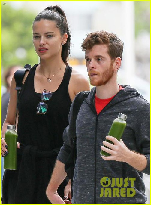 Adriana Lima Packs on the PDA with Boyfriend Metin Hara! Photo 3969502