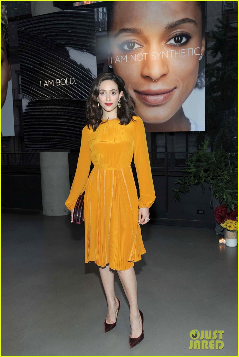 Emmy Rossum Launches Burt's Bees Beauty's New I Am Not Synthetic