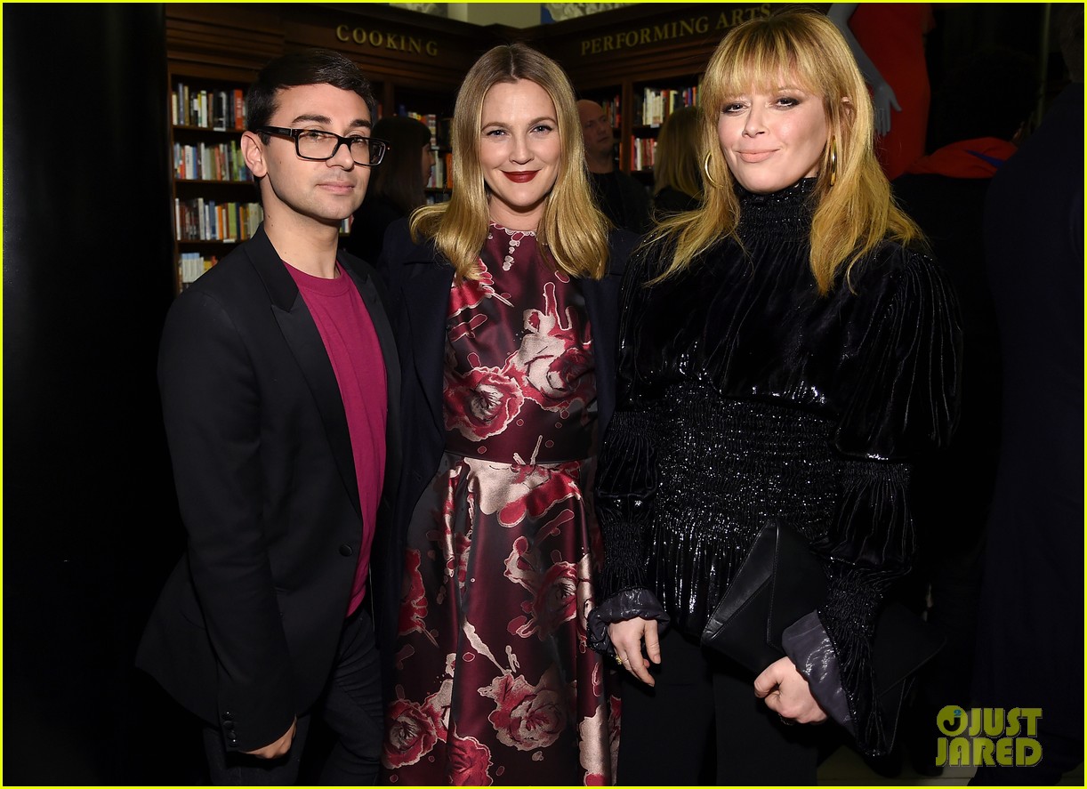 Photo: drew barrymore christina hendricks christian siriano dresses to