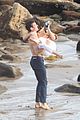 kendall jenner joins hot shirtless guy for beach photo shoot 09