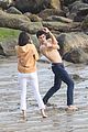 kendall jenner joins hot shirtless guy for beach photo shoot 33
