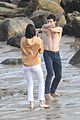 kendall jenner joins hot shirtless guy for beach photo shoot 37