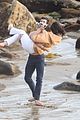 kendall jenner joins hot shirtless guy for beach photo shoot 42