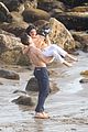 kendall jenner joins hot shirtless guy for beach photo shoot 45