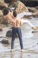 kendall jenner joins hot shirtless guy for beach photo shoot 49