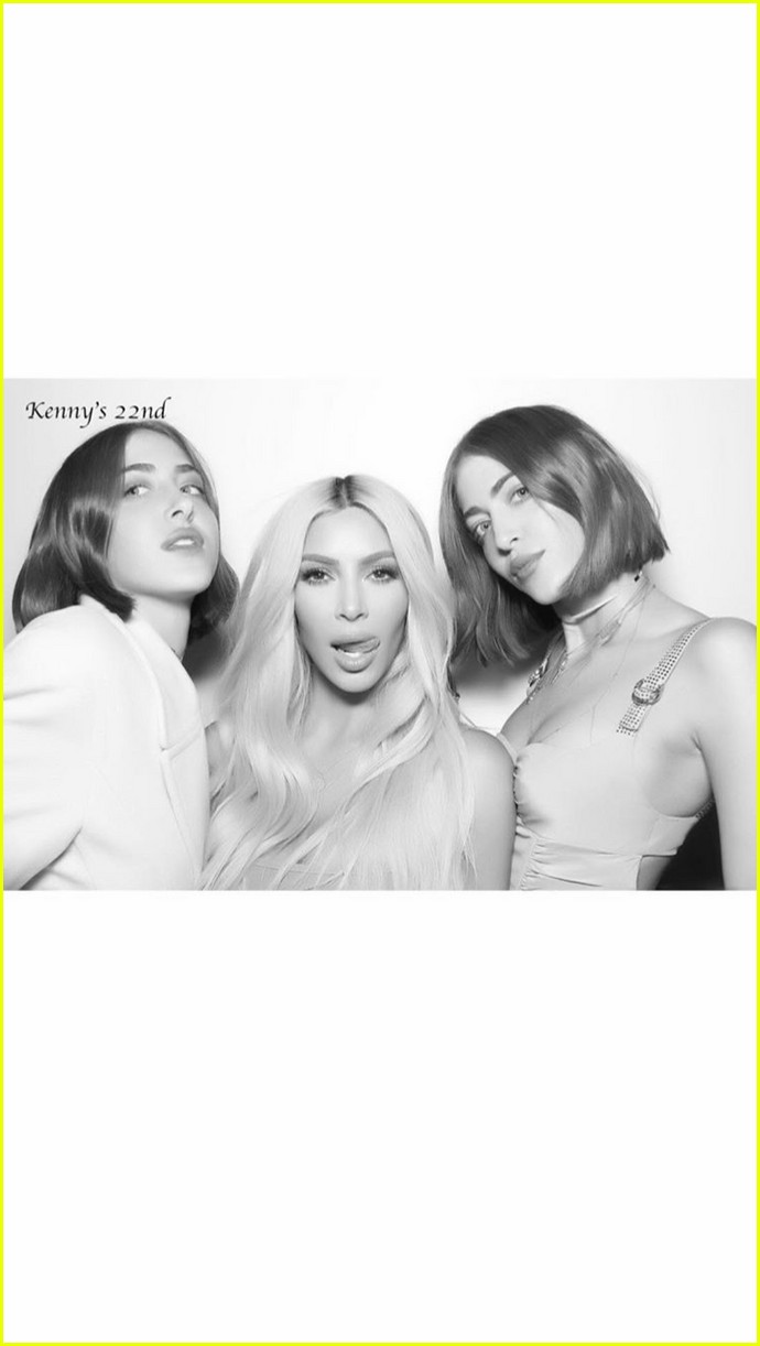 Photo kim kardashian shares photo booth pics from kendall jenners
