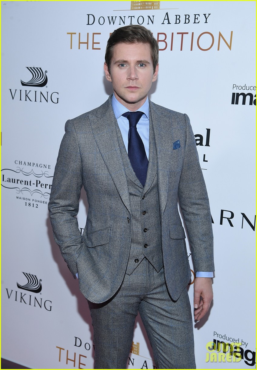 Michelle Dockery & 'Downton Abbey' Cast Reunite For Exhibition Opening