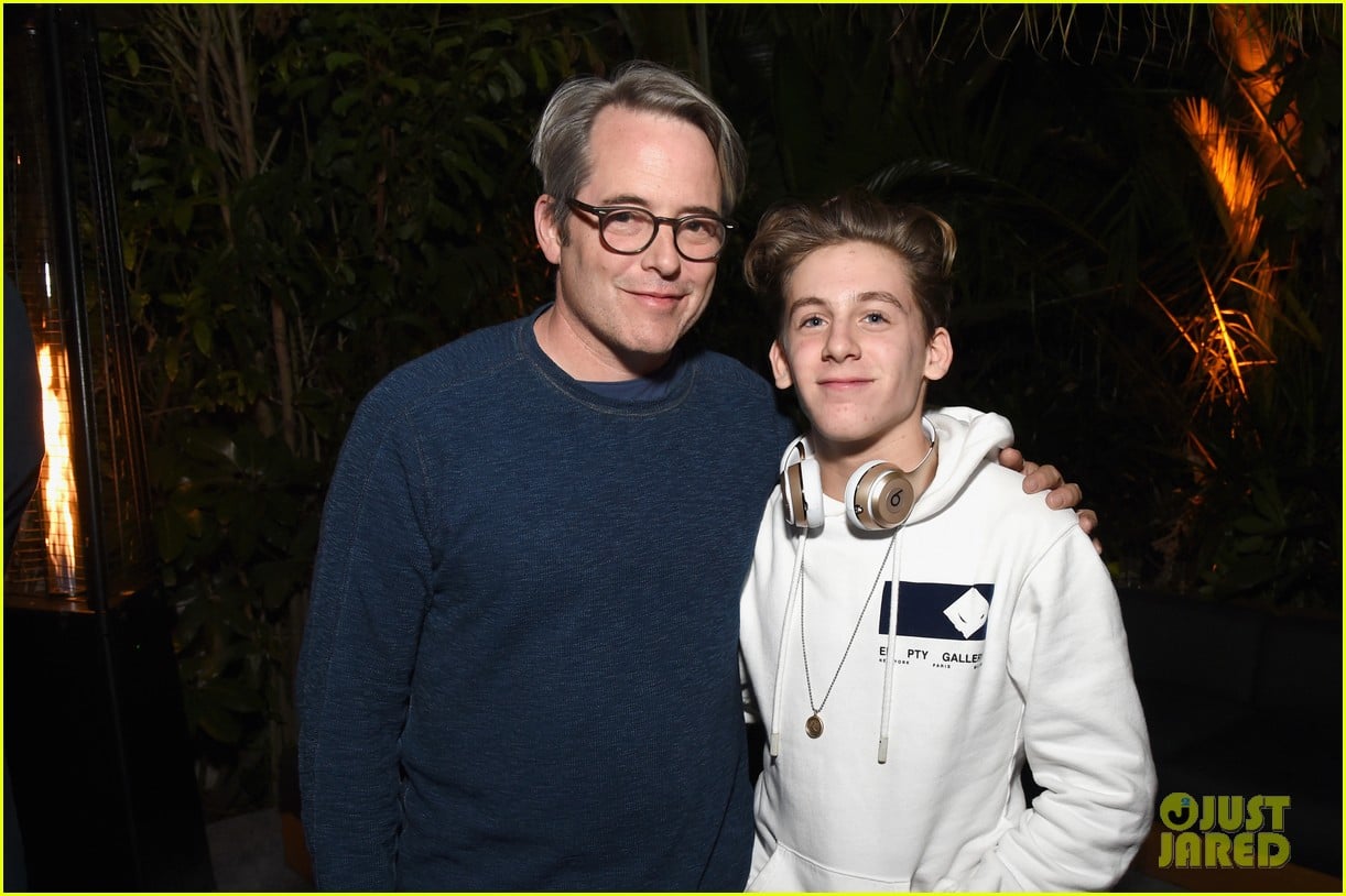 Matthew Broderick Enjoys a FatherSon Night Out with James Wilkie
