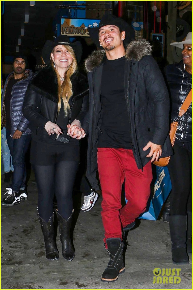 Mariah Carey & Boyfriend Bryan Tanaka Go Western During Aspen Holiday