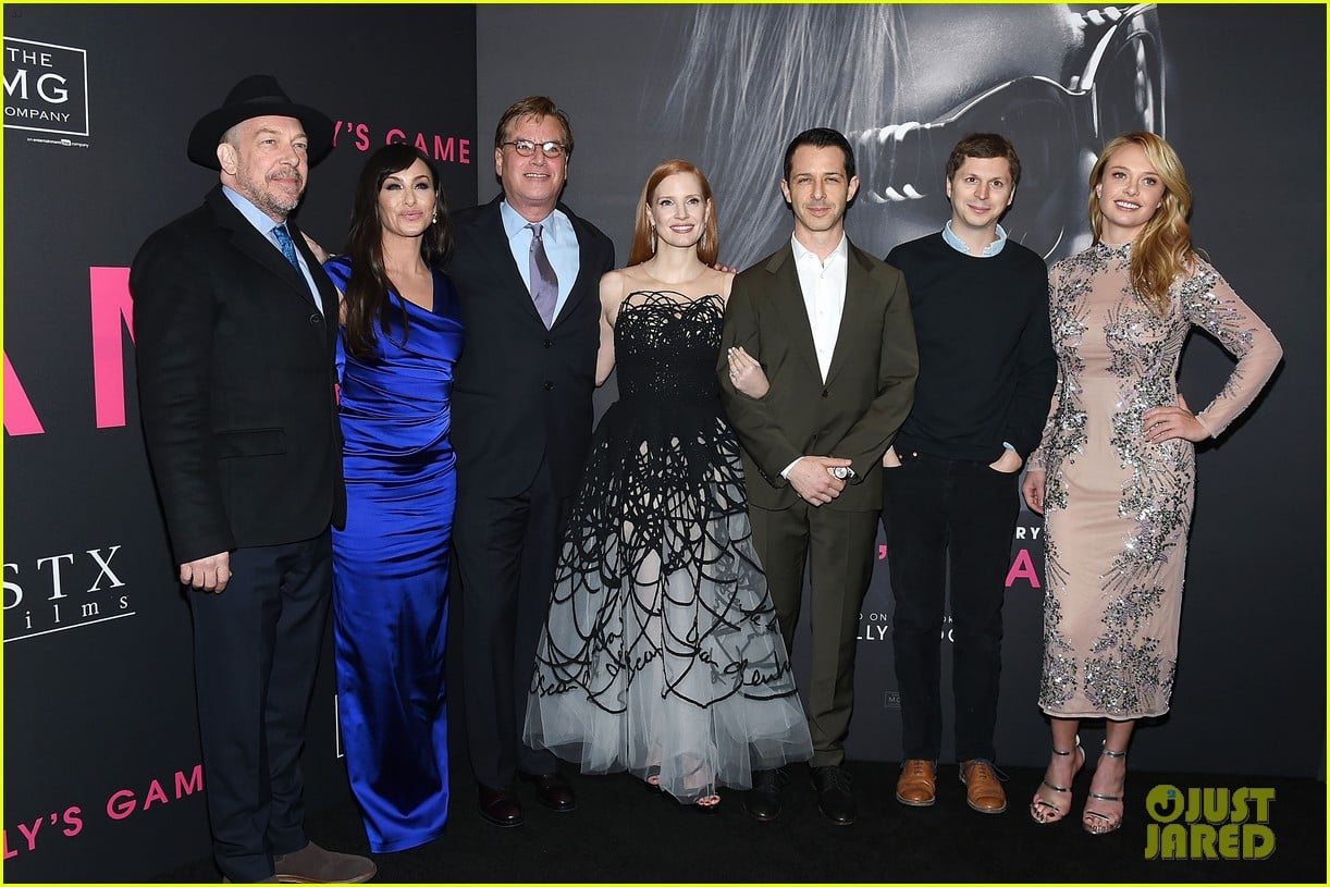 Photo: jessica chastain gets support from real life molly bloom at