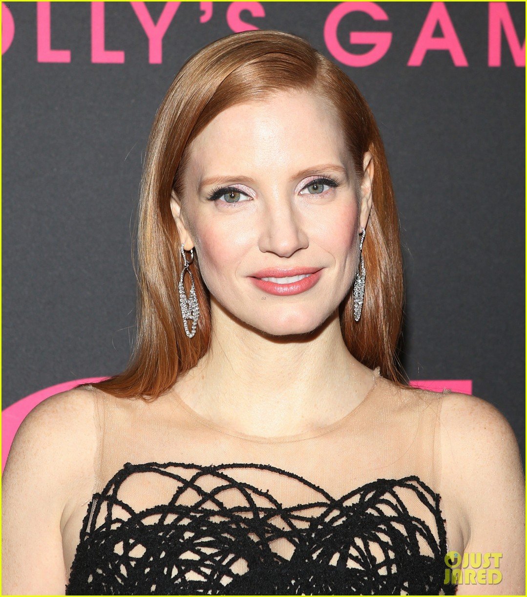 Jessica Chastain Gets Support from Real-Life Molly Bloom at 'Molly's