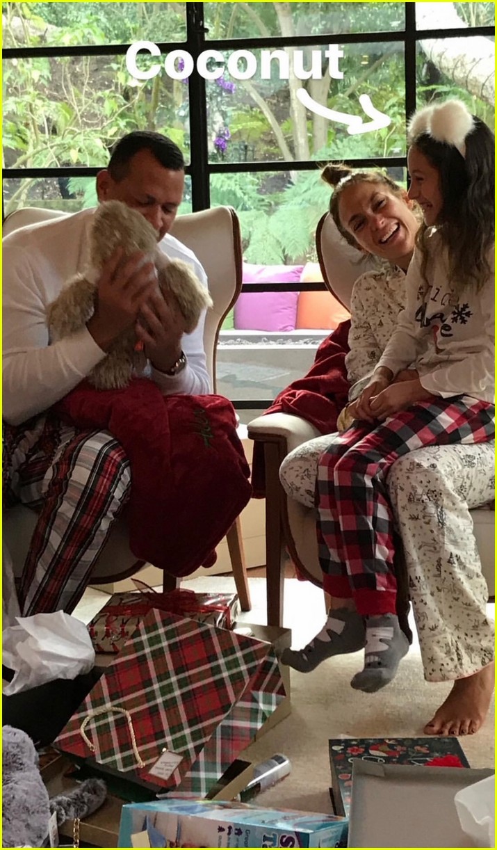 Jennifer Lopez & Alex Rodriguez Share Photos from Their First Christmas