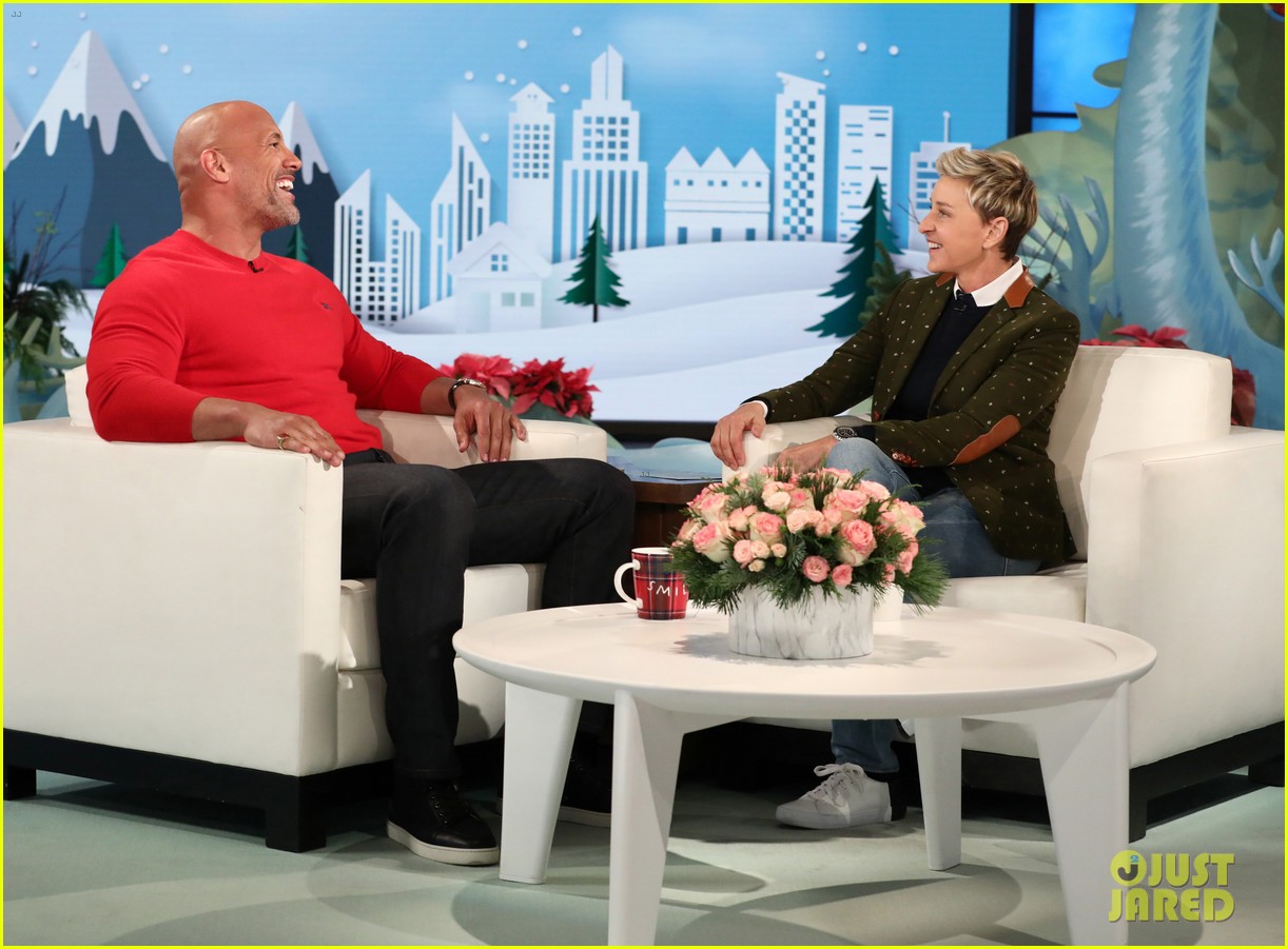 Dwayne Johnson Talks Baby Girl News on 'Ellen'! Photo 4000302 Dwayne