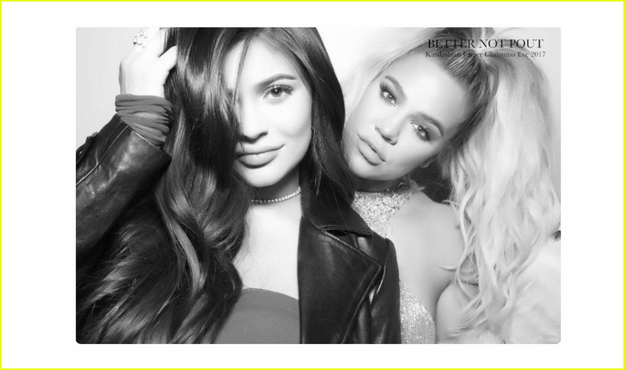 Pregnant Sisters Khloe Kardashian & Kylie Jenner Pose Together at