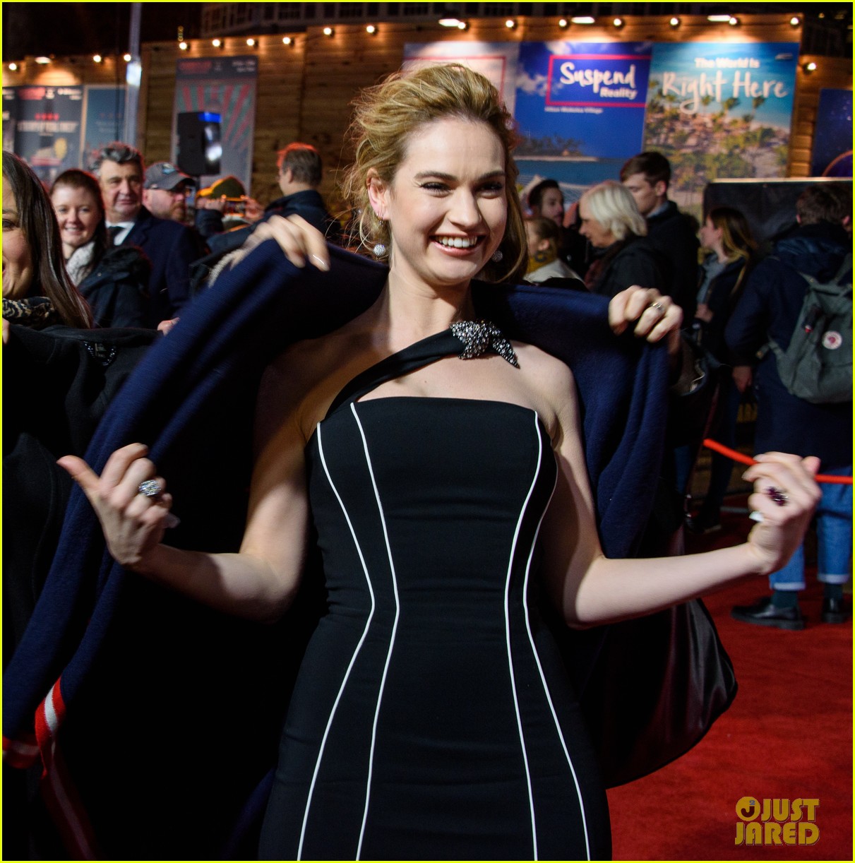 Lily James Is a Burberry Babe at 'Darkest Hour' UK Premiere! Photo 4000109 Gary Oldman