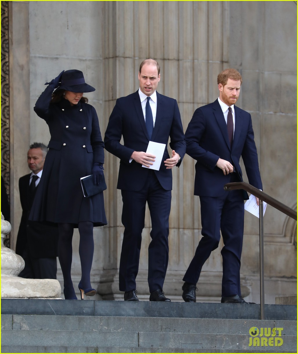 Kate Middleton, Prince William & Prince Harry Step Out for Grenfell