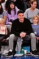 liev schreiber takes his sons to the knicks game 01