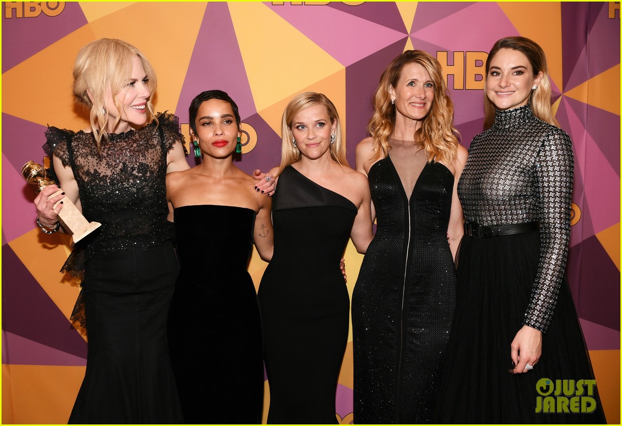 The 'Big Little Lies' Cast Celebrates Their Big Night at HBO's Golden