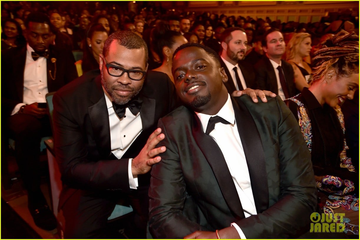 Black Panther's Chadwick Boseman & Daniel Kaluuya Meet Up at NAACP