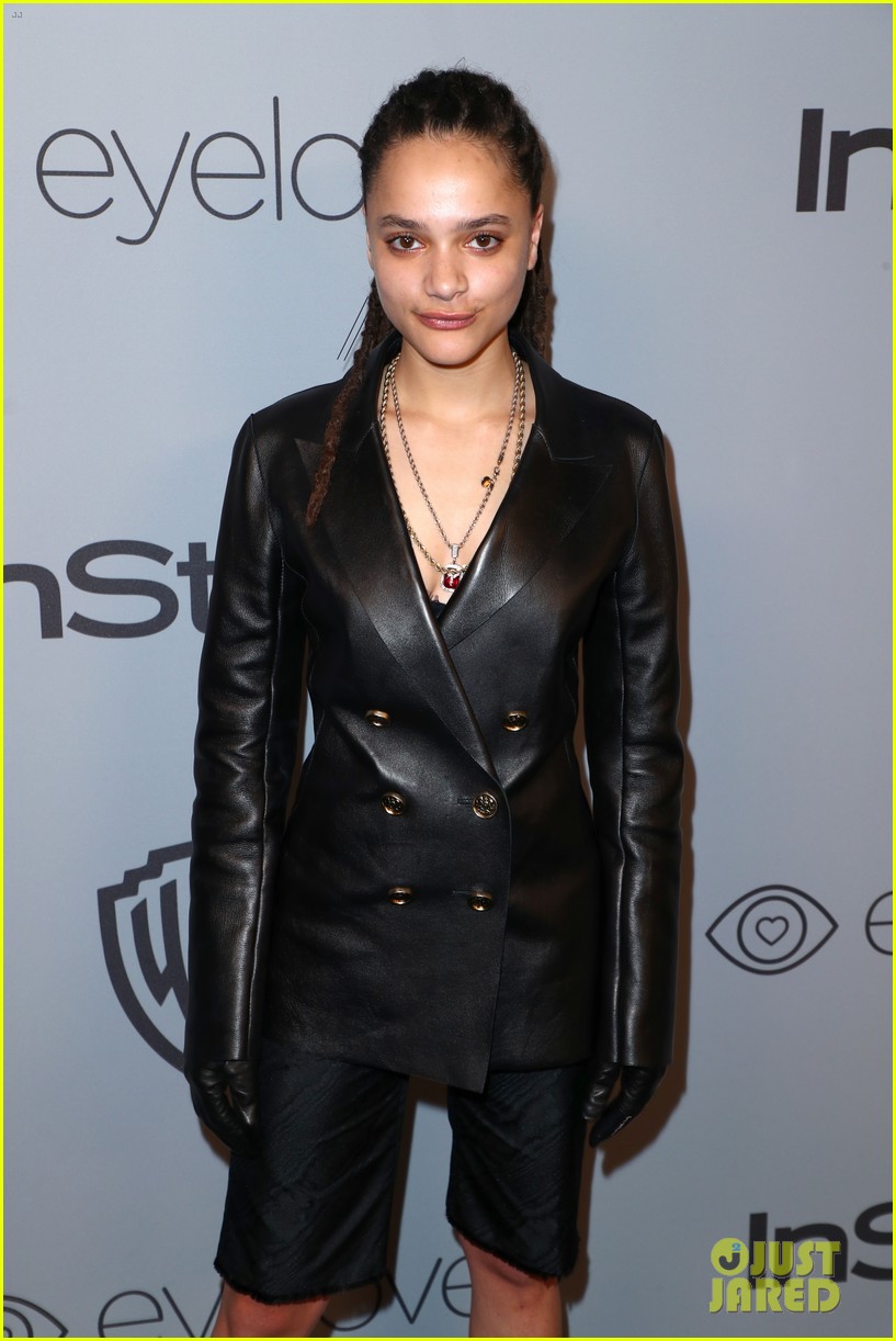 Photo: eiza gonzalez sasha lane aja naomi king instyles golden globes