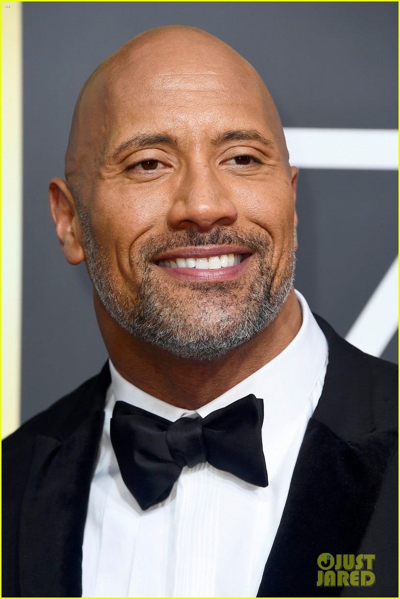 Dwayne Johnson & Daughter Simone Take the Stage at Golden Globes 2018