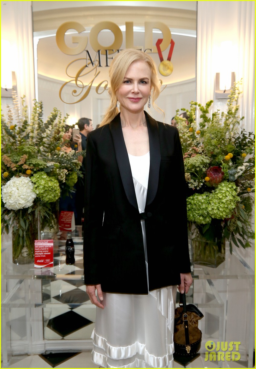 Photo: nicole kidman joins ricky martin at gold meets golden party 07