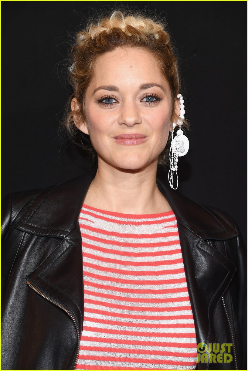 Diane Kruger & Marion Cotillard Step Out for Armani Paris Show