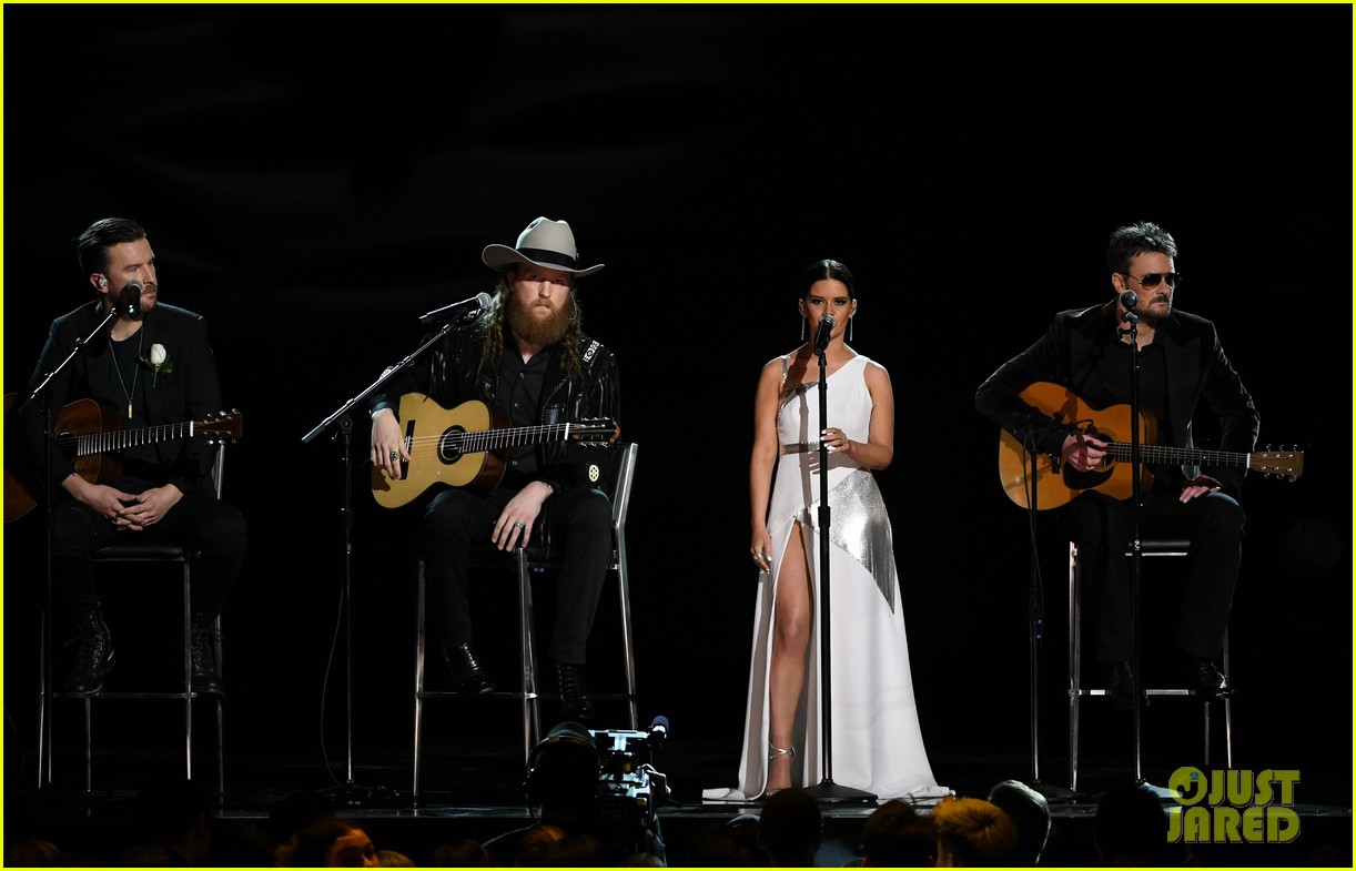 Chris Stapleton, Maren Morris, & Eric Church Perform Moving Tribute to