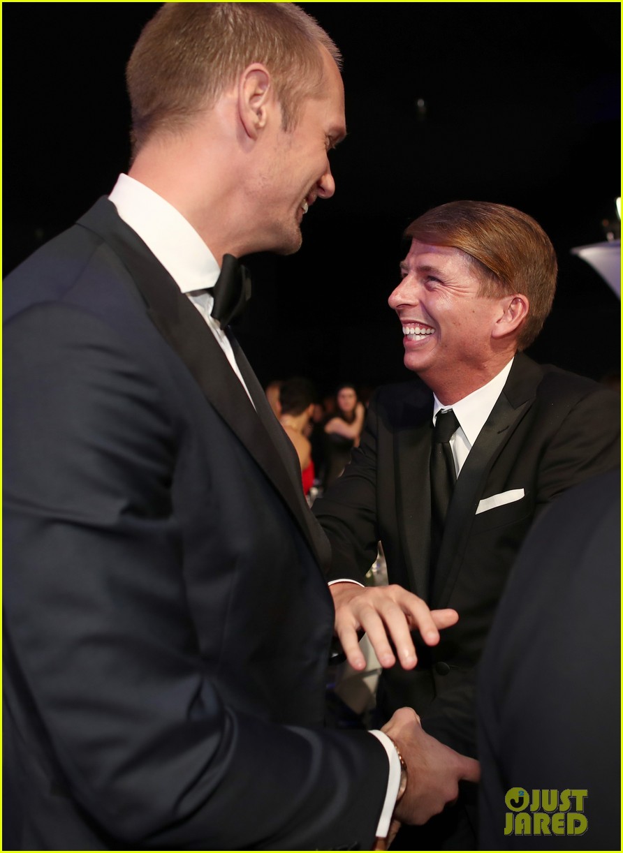Alexander Skarsgard's Date to SAG Awards 2018 Was His BFF Jack McBrayer