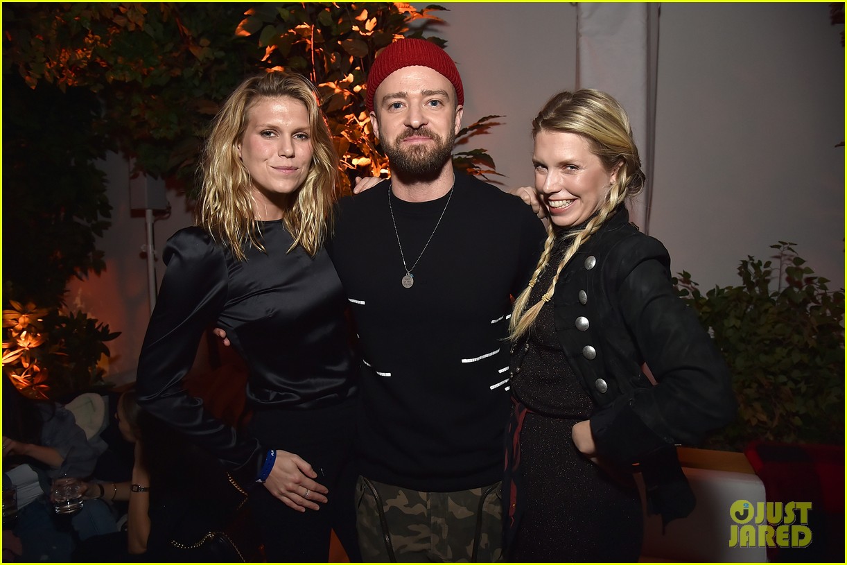 justin timberlake support from wife jessica biel man of the woods nyc listening session 084016255