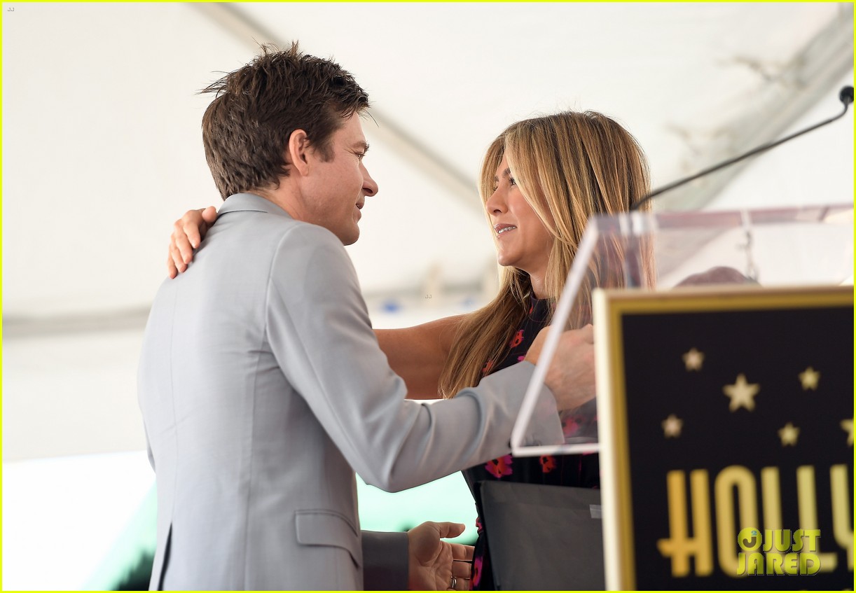 Jennifer Aniston Supports Jason Bateman at Premiere as He Dodges