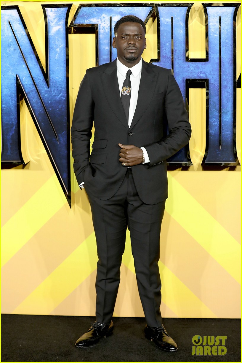 chadwick boseman michael b jordan daniel kaluuya are joined by john boyega at black panther european premiere photo 4029909 andy serkis apl de ap black panther chadwick boseman daniel kaluuya