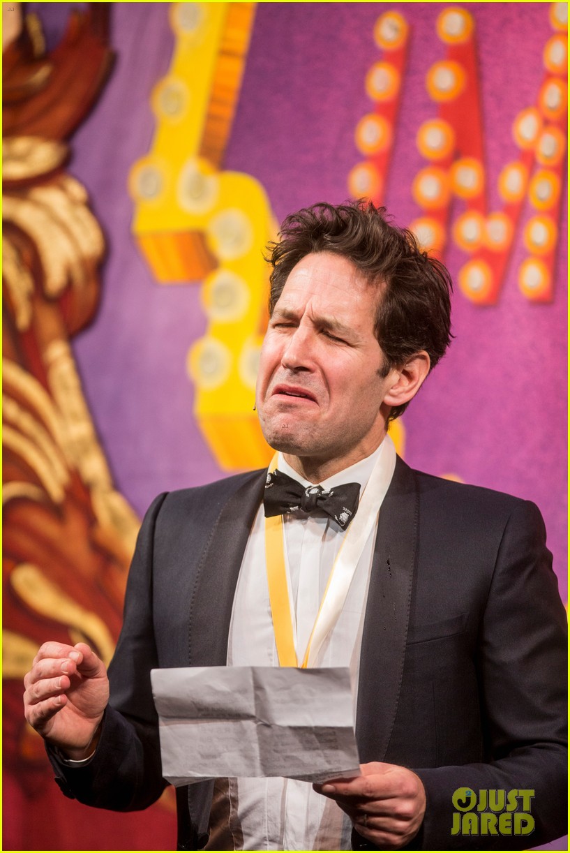 Paul Rudd Honored as Harvard's Hasty Pudding Man of the Year! Photo