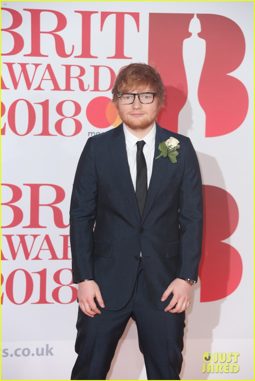 Photo ed sheeran brit awards 2018 04 Photo 4036753 Just Jared