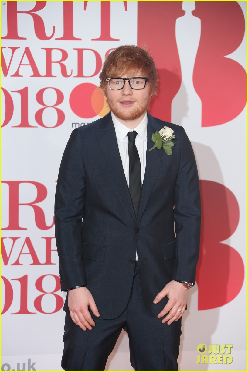 Photo ed sheeran brit awards 2018 07 Photo 4036756 Just Jared