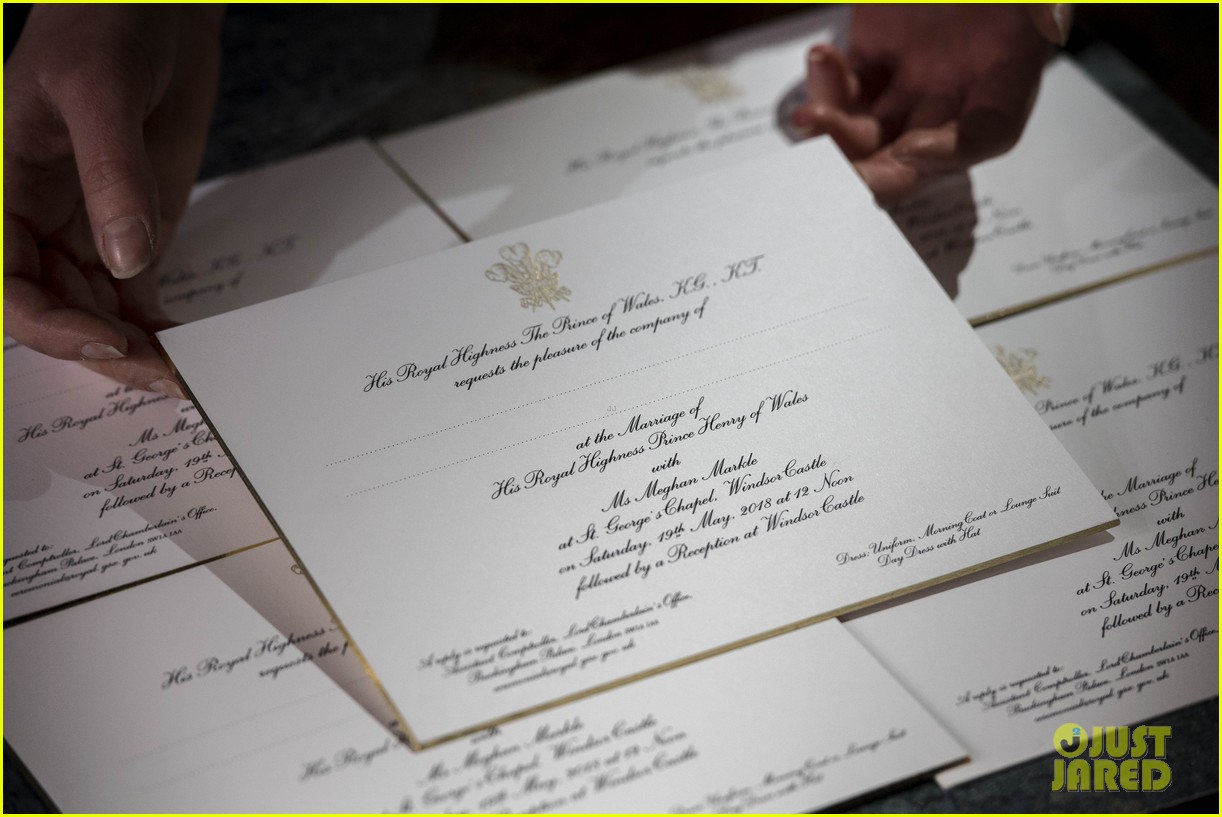 Prince Harry & Meghan Markle's Wedding Invitations Have One Key