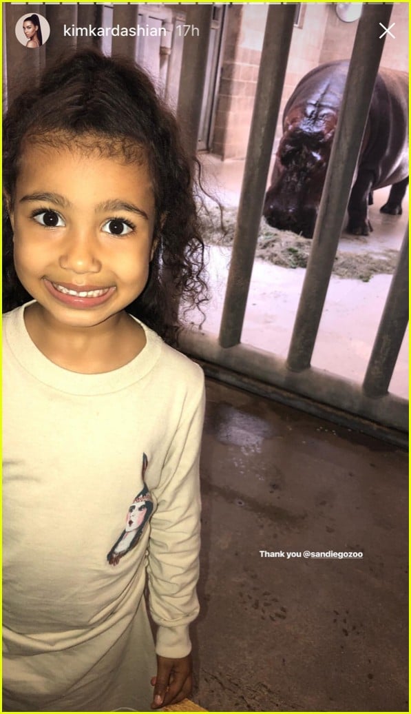 Kim Kardashian Shares Adorable Family Photos From the San Diego Zoo