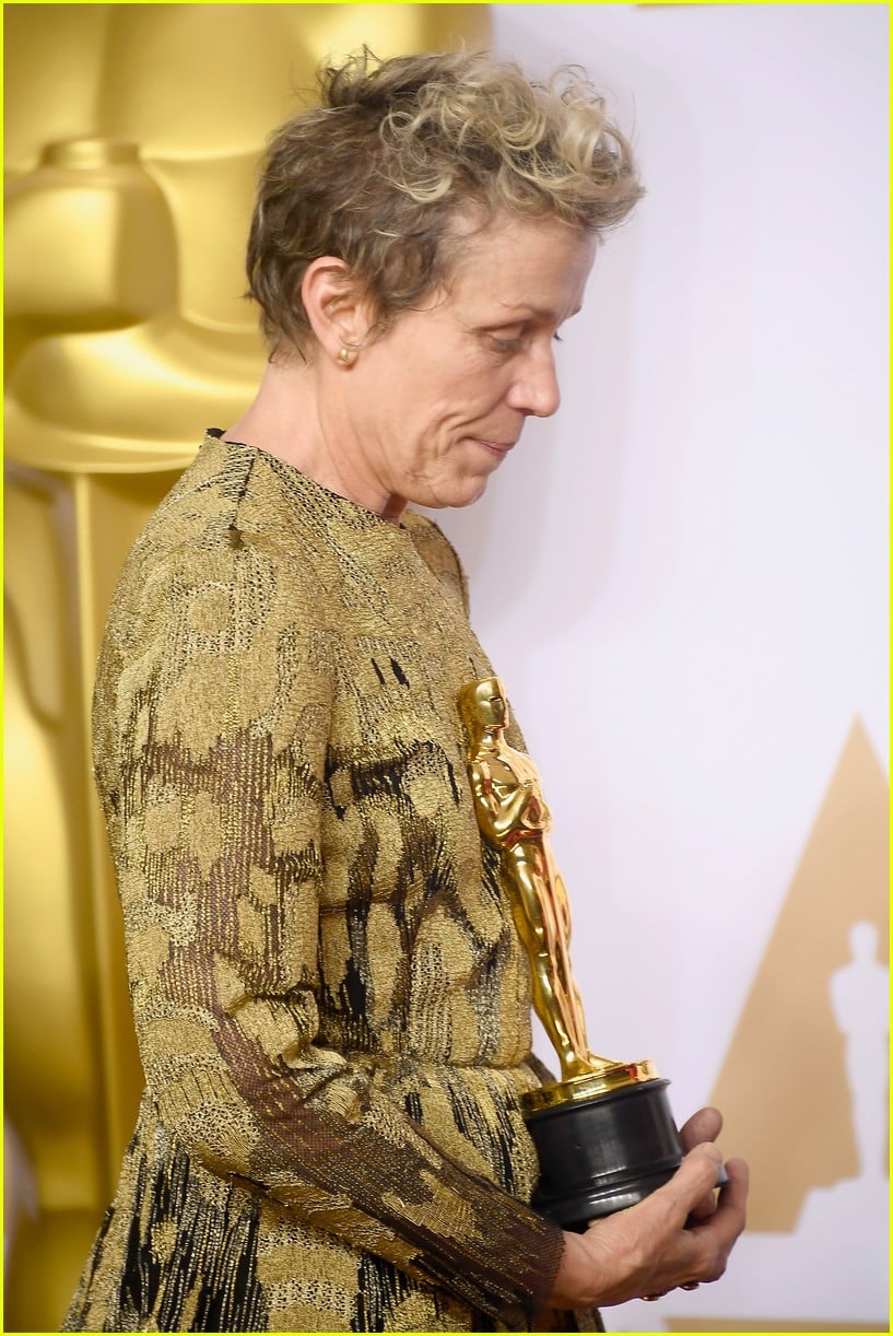 Frances McDormand Explains What an 'Inclusion Rider' is Backstage at
