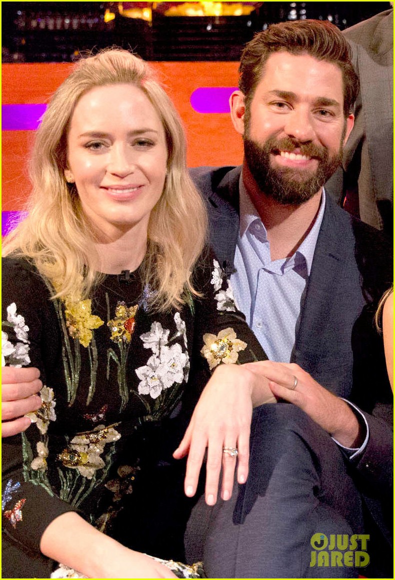 John Krasinski Jokes He Romanced Emily Blunt When He 'Couldn't Get