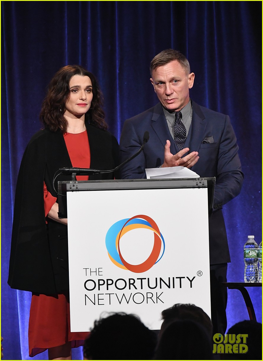 Daniel Craig & Rachel Weisz Step Out For Night Of Opportunity Gala