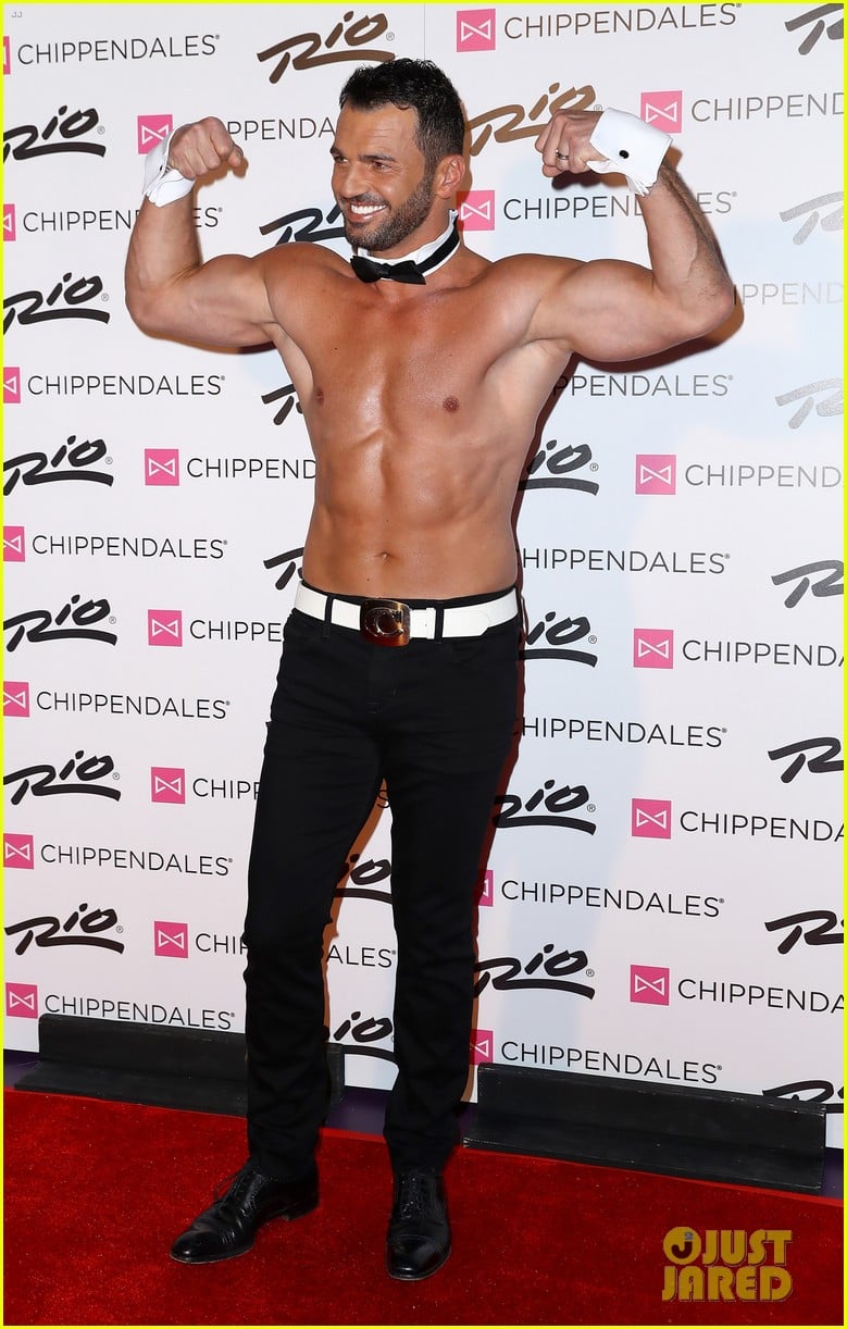 DWTS' Tony Dovolani Strips Down for His Chippendales Debut! Photo