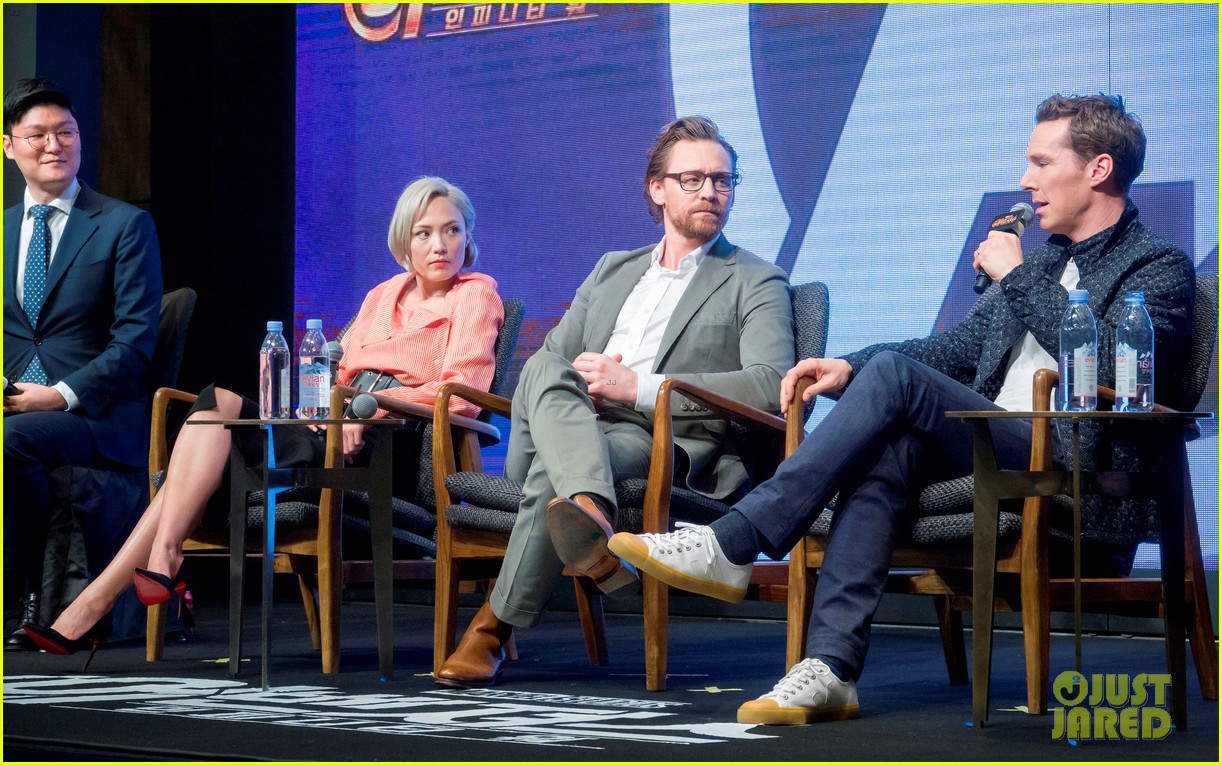 Tom Hiddleston, Benedict Cumberbatch & Tom Holland Premiere 'Avengers