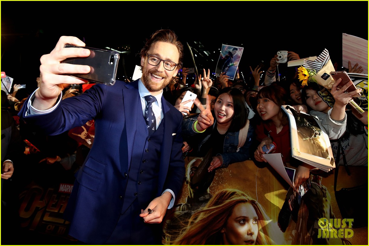 Tom Hiddleston, Benedict Cumberbatch & Tom Holland Premiere 'Avengers