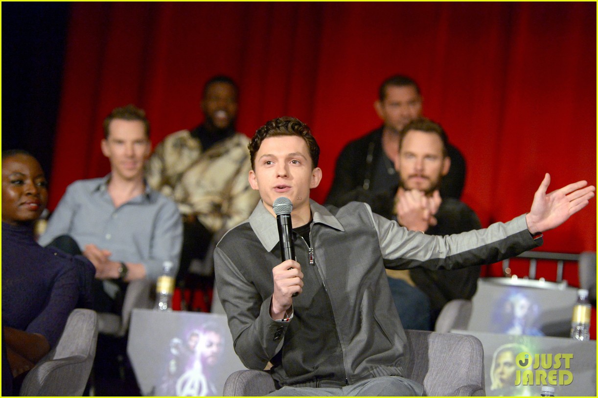 'Avengers Infinity War' Cast Get Together for Global Press Conference! Photo 4069193 Anthony